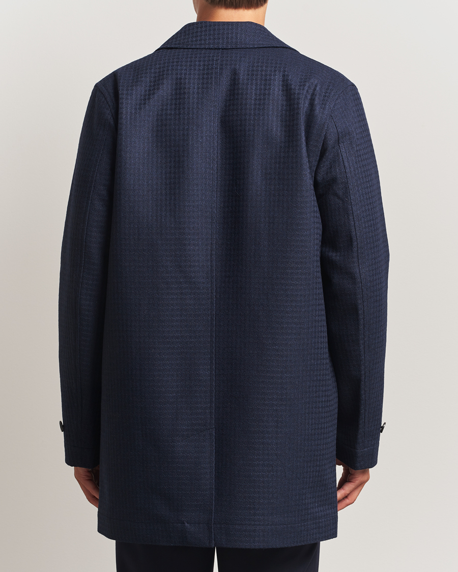 Homme | Manteaux Et Vestes | PS Paul Smith | Wool Dogtooth Coat Blue