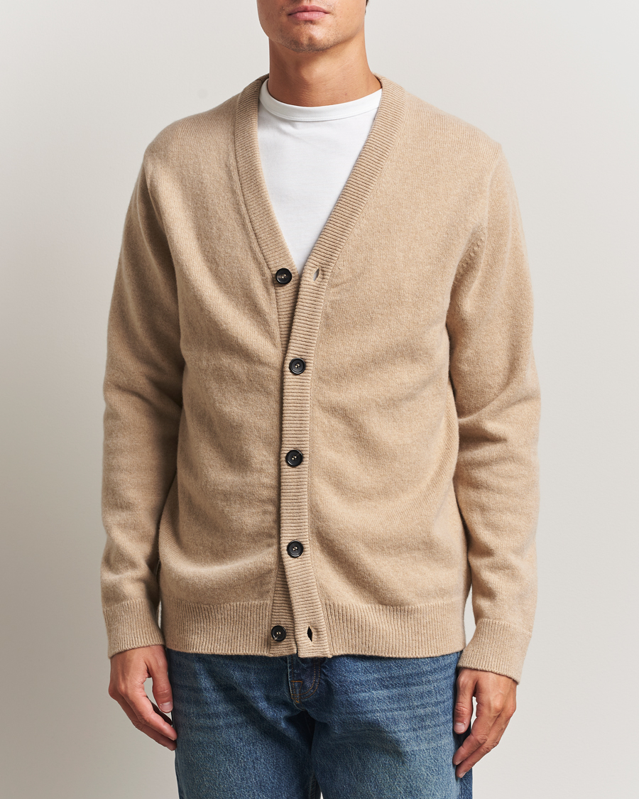 Heren | Truien | PS Paul Smith | Merino Knitted Cardigan Beige