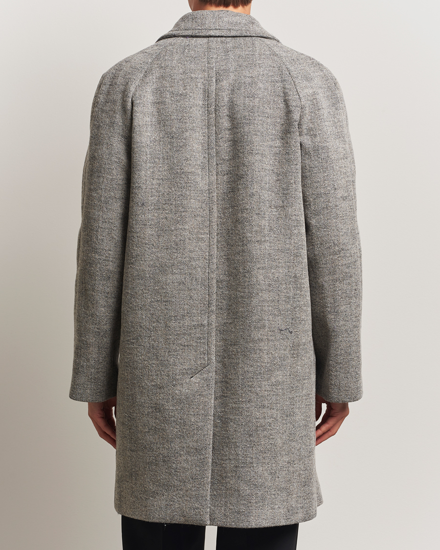 Heren | Jassen | Paul Smith | Wool Herringbone Coat Grey