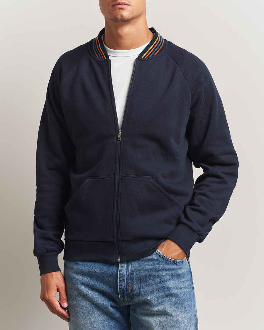Homme | Pulls Et Tricots | Paul Smith | Artist Rib Full Zip Navy