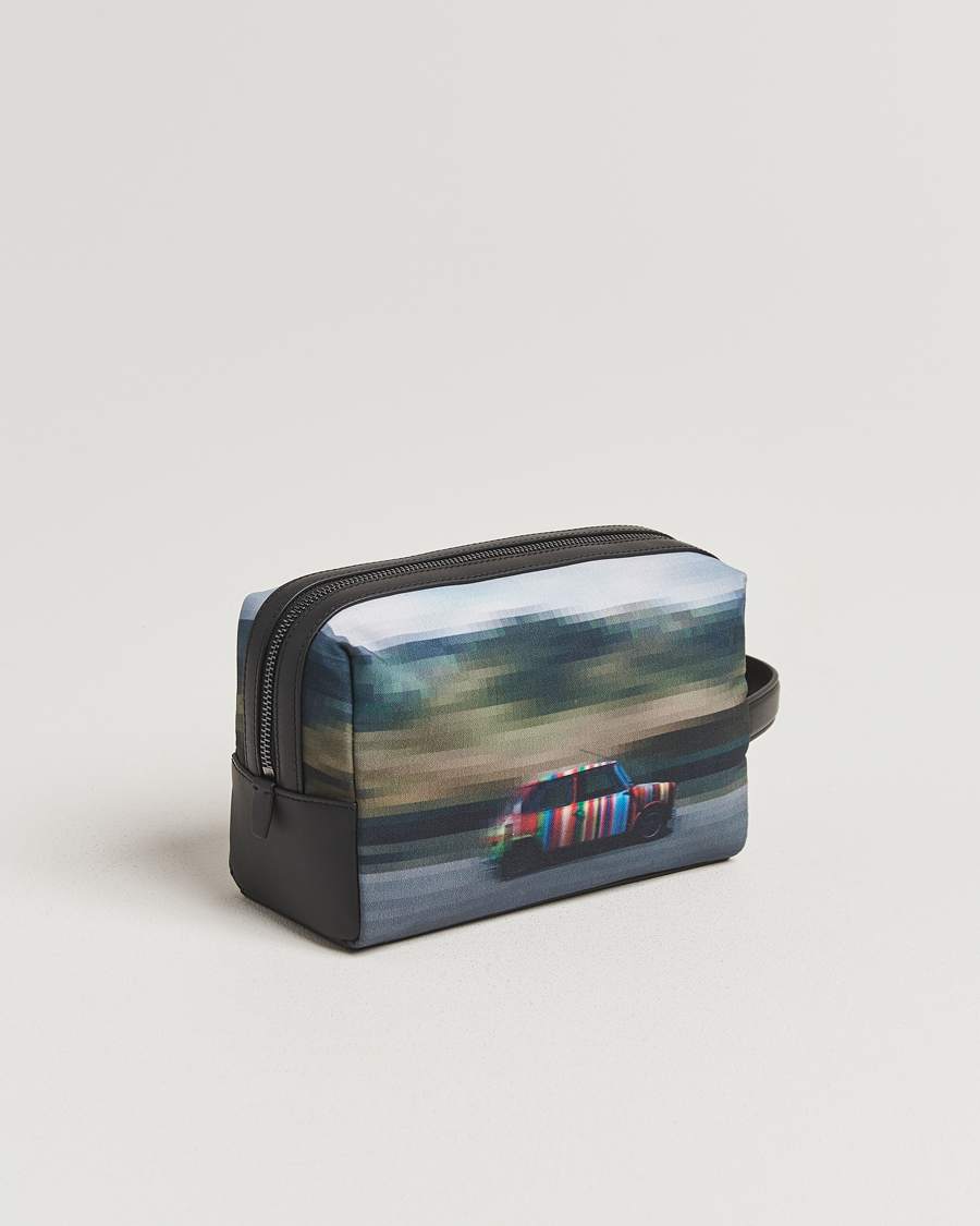 Homme | Sacs | Paul Smith | Leather Mini Washbag Black Multi