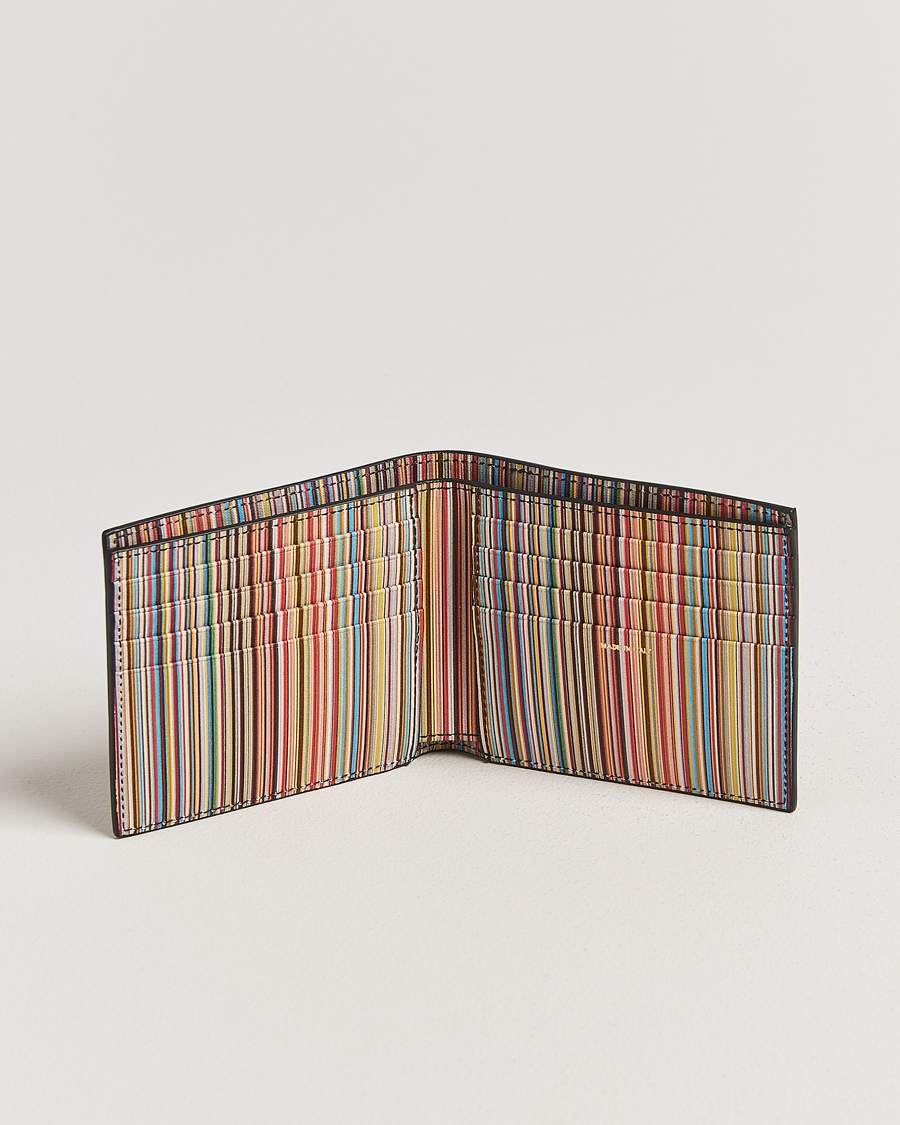 Homme | Portefeuilles | Paul Smith | Paul SmithSignature Stripe BillfoldBlack
