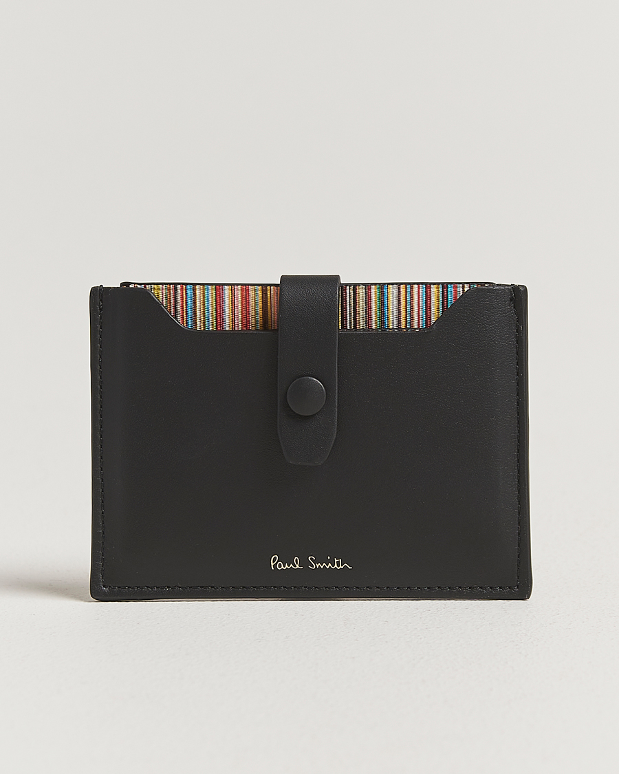 Heren | Portemonnees | Paul Smith | Signature Stripe Card Wallet Multi