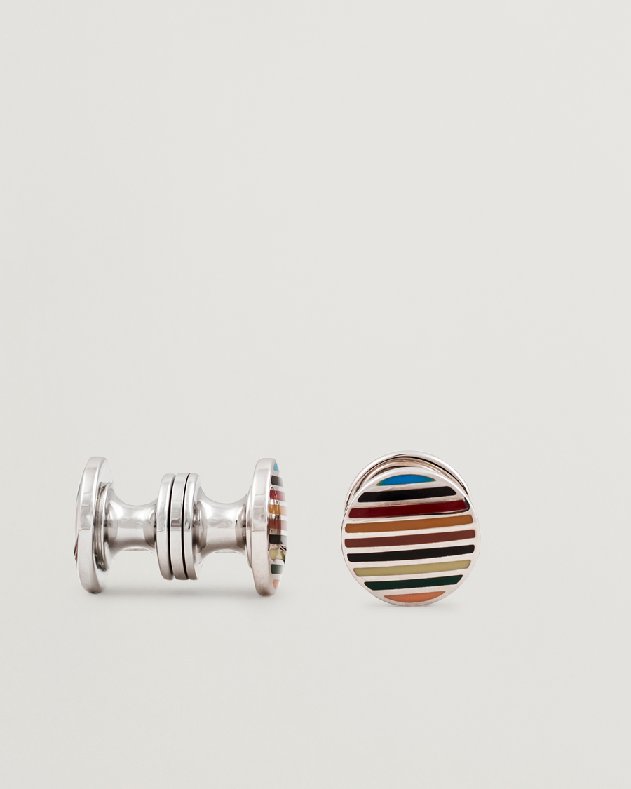 Homme | Boutons De Manchette | Paul Smith | Signature Pop Cufflink Silver