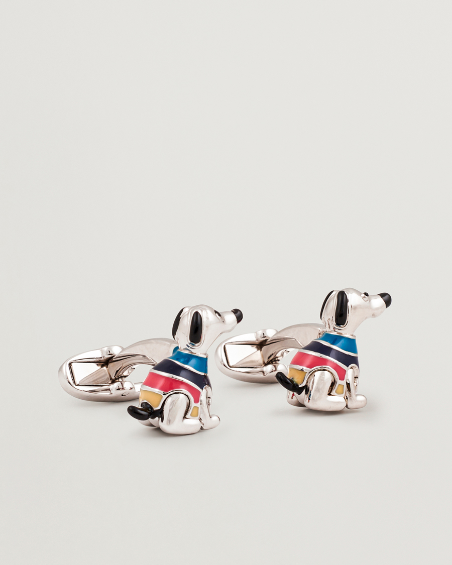Heren | Manchetknopen | Paul Smith | Signature Dog Cufflink Silver