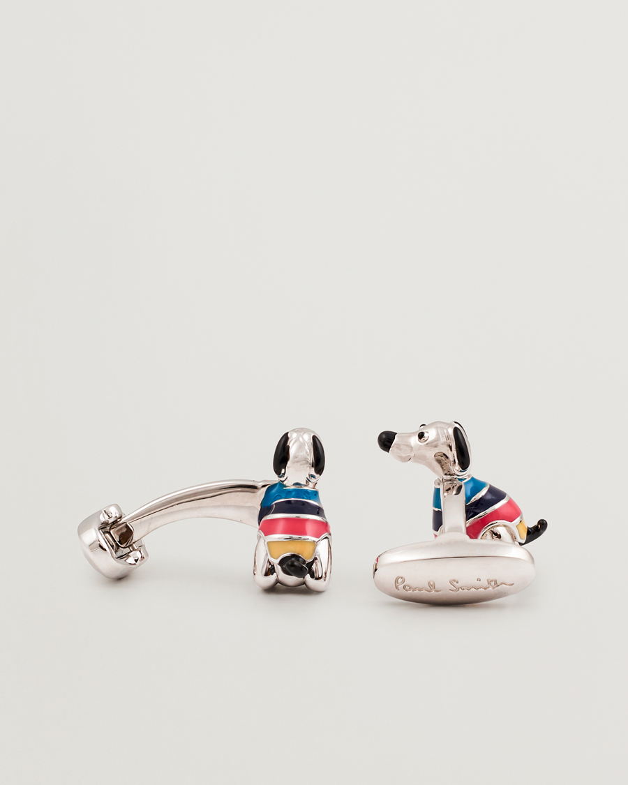 Heren | Manchetknopen | Paul Smith | Signature Dog Cufflink Silver
