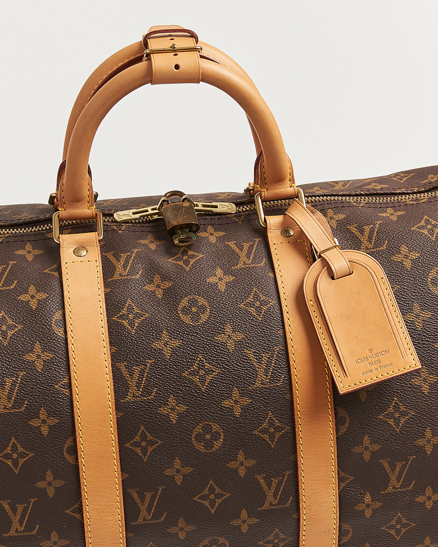 Homme | Pre-Owned & Vintage Bags | Louis Vuitton Pre-Owned | Keepall 50 Monogram