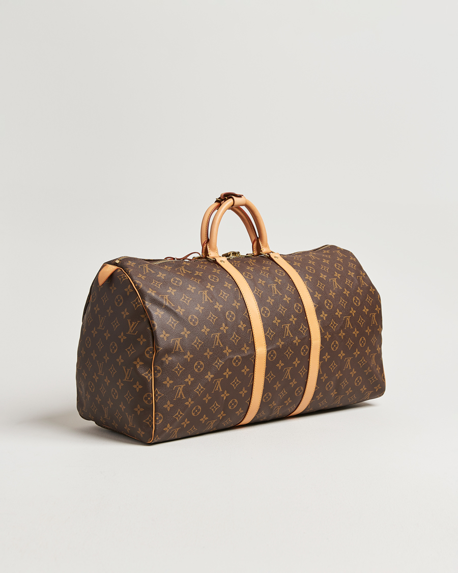 Homme | Pre-Owned & Vintage Bags | Louis Vuitton Pre-Owned | Keepall 55 Monogram
