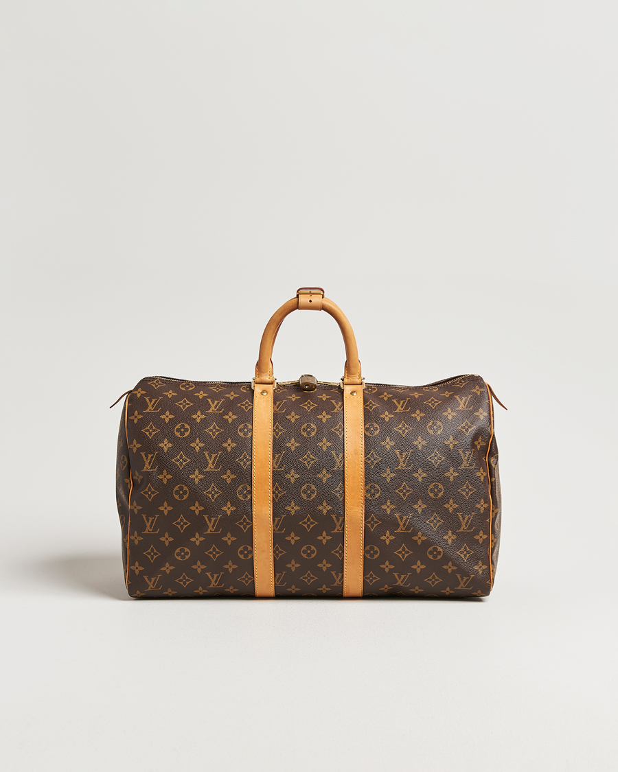 Homme | Pre-Owned & Vintage Bags | Louis Vuitton Pre-Owned | Keepall 45 Monogram