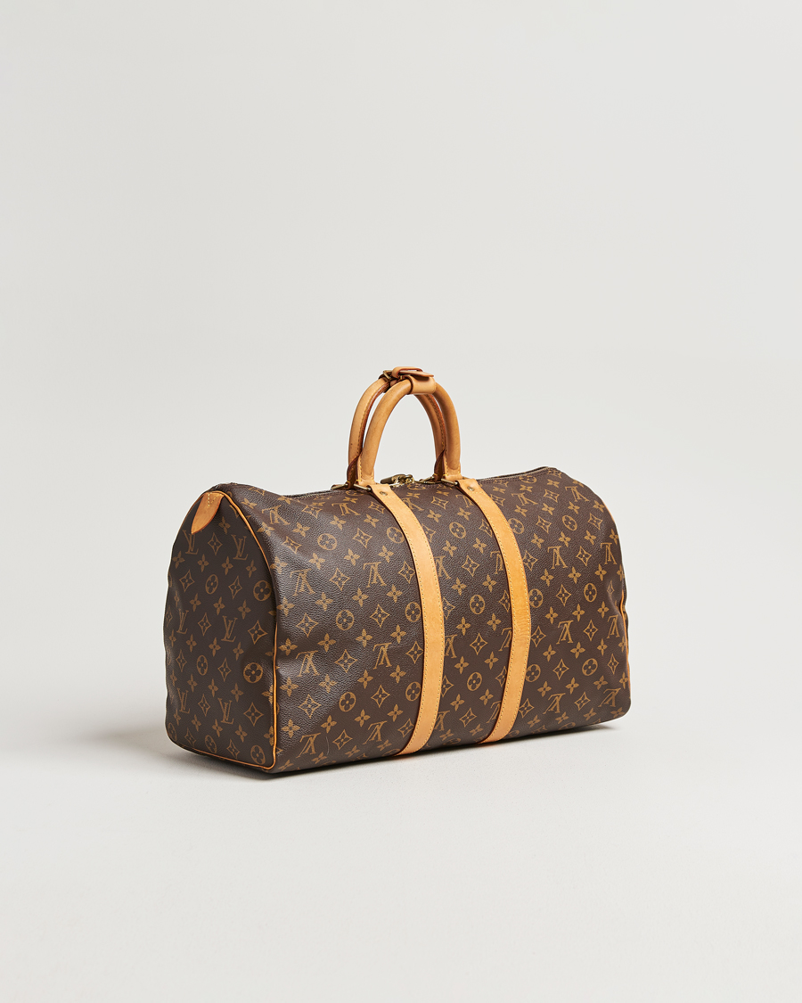 Homme | Pre-Owned & Vintage Bags | Louis Vuitton Pre-Owned | Keepall 45 Monogram