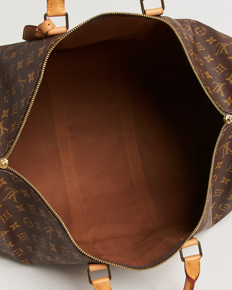 Homme | Pre-Owned & Vintage Bags | Louis Vuitton Pre-Owned | Keepall 55 Monogram