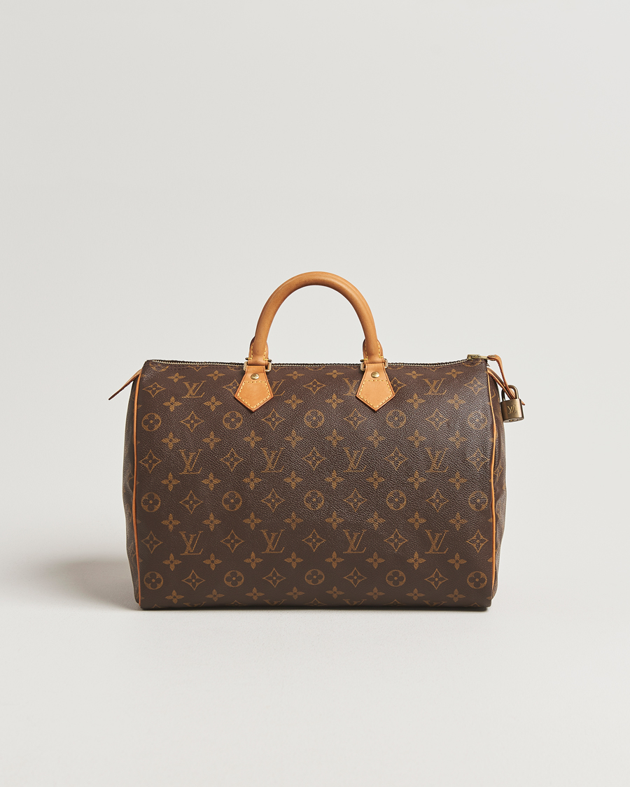Heren | Pre-Owned & Vintage Bags | Louis Vuitton Pre-Owned | Speedy 35 Monogram