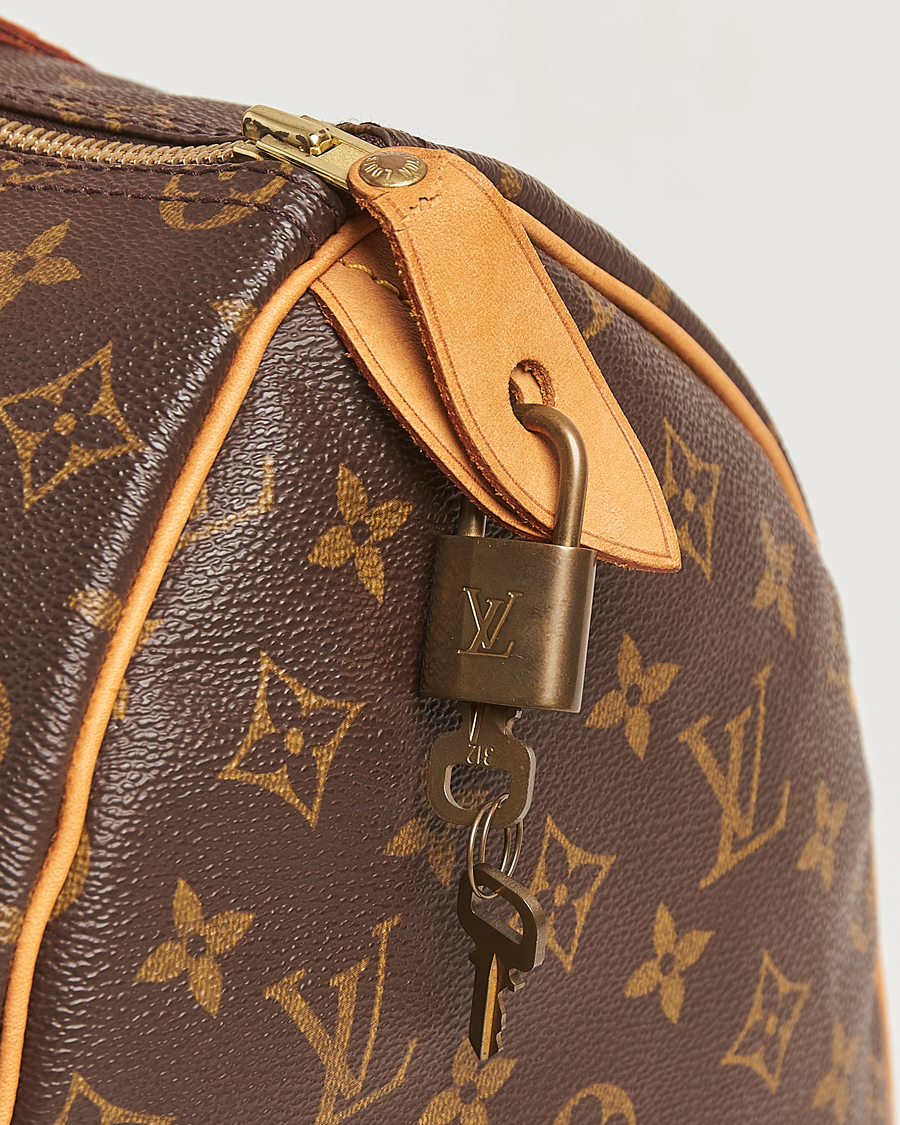 Heren | Pre-Owned & Vintage Bags | Louis Vuitton Pre-Owned | Speedy 35 Monogram