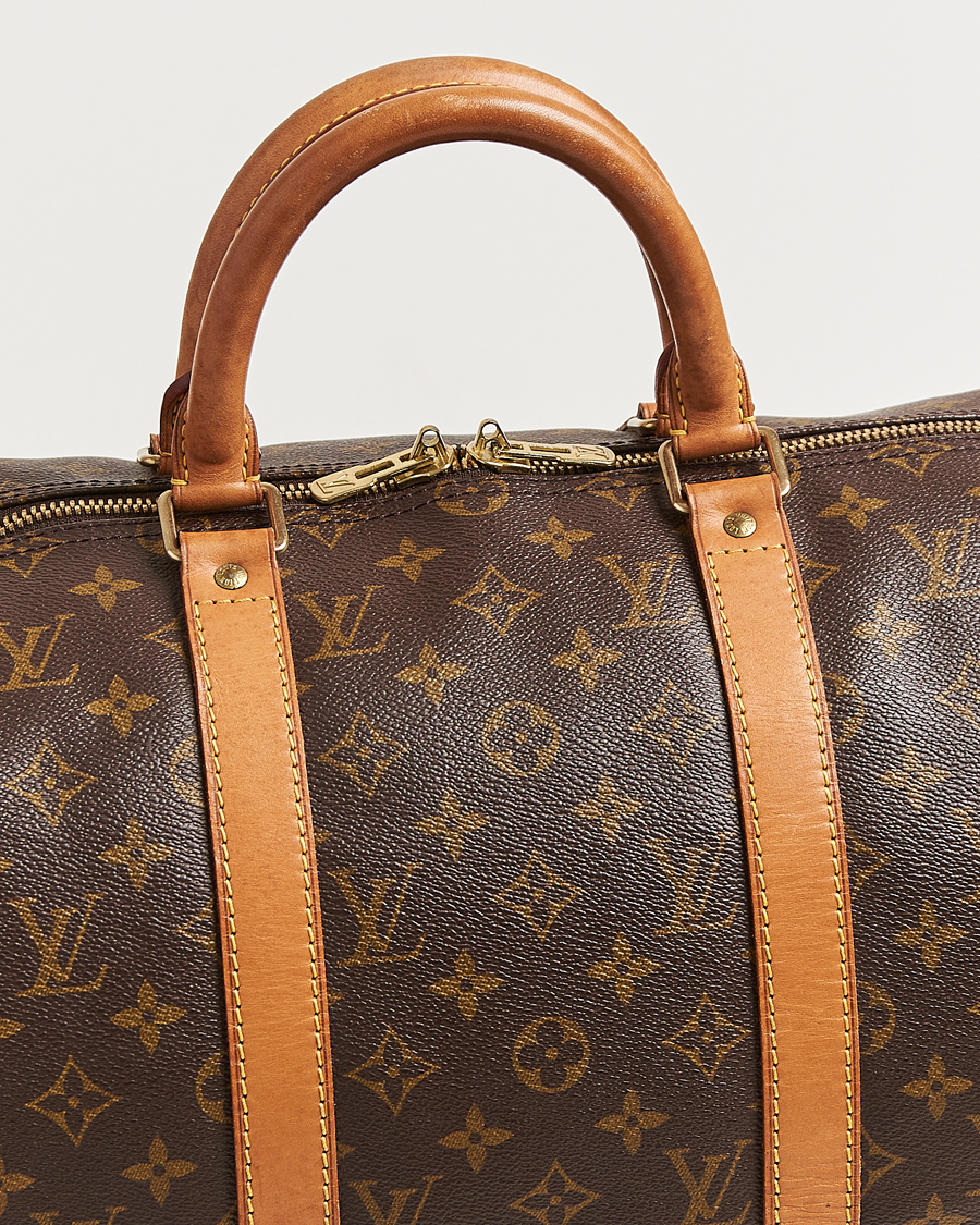 Homme | Pre-Owned & Vintage Bags | Louis Vuitton Pre-Owned | Keepall 50 Monogram