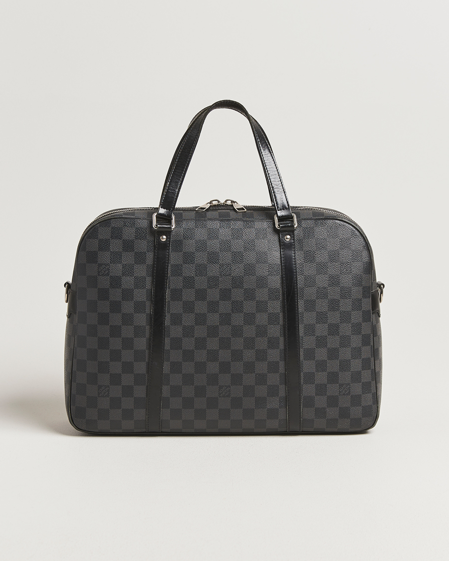 Homme | Pre-Owned & Vintage Bags | Louis Vuitton Pre-Owned | Jorn Porte Documents Damier Graphite