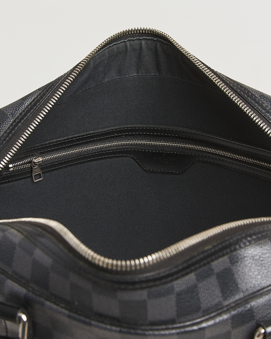 Homme | Pre-Owned & Vintage Bags | Louis Vuitton Pre-Owned | Jorn Porte Documents Damier Graphite