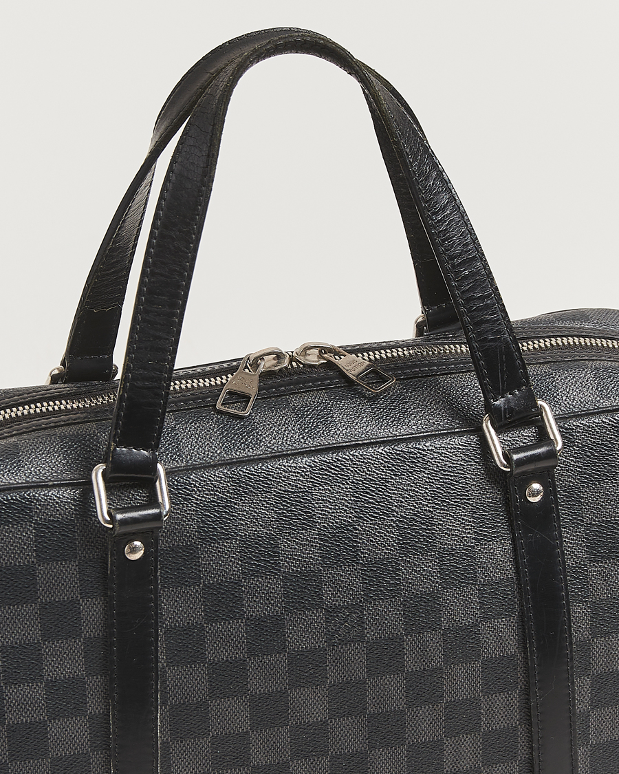 Homme | Pre-Owned & Vintage Bags | Louis Vuitton Pre-Owned | Jorn Porte Documents Damier Graphite