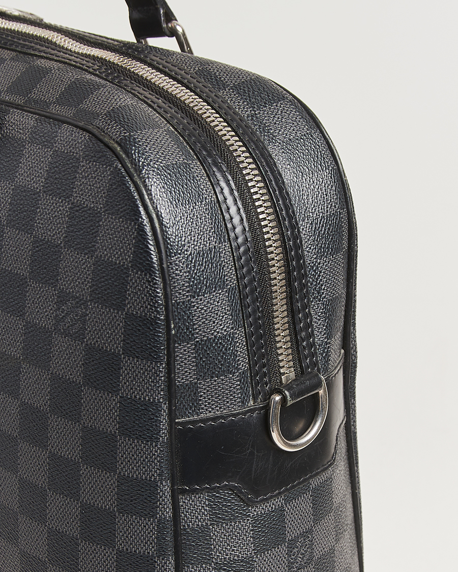 Homme | Pre-Owned & Vintage Bags | Louis Vuitton Pre-Owned | Jorn Porte Documents Damier Graphite