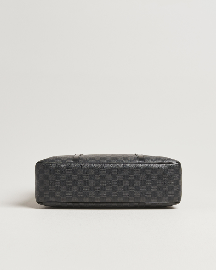 Homme | Pre-Owned & Vintage Bags | Louis Vuitton Pre-Owned | Jorn Porte Documents Damier Graphite