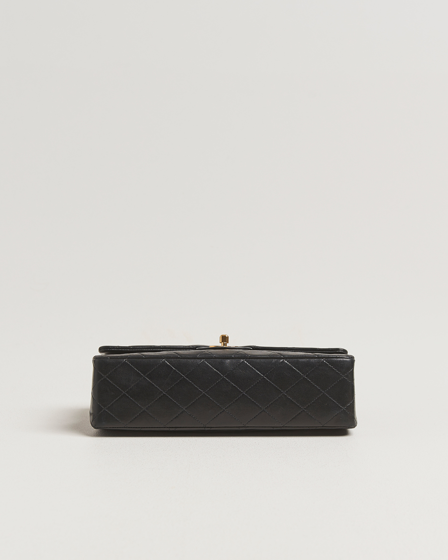 Homme | Pre-Owned & Vintage Bags | Chanel Pre-Owned | Classic Double Flap Medium Black