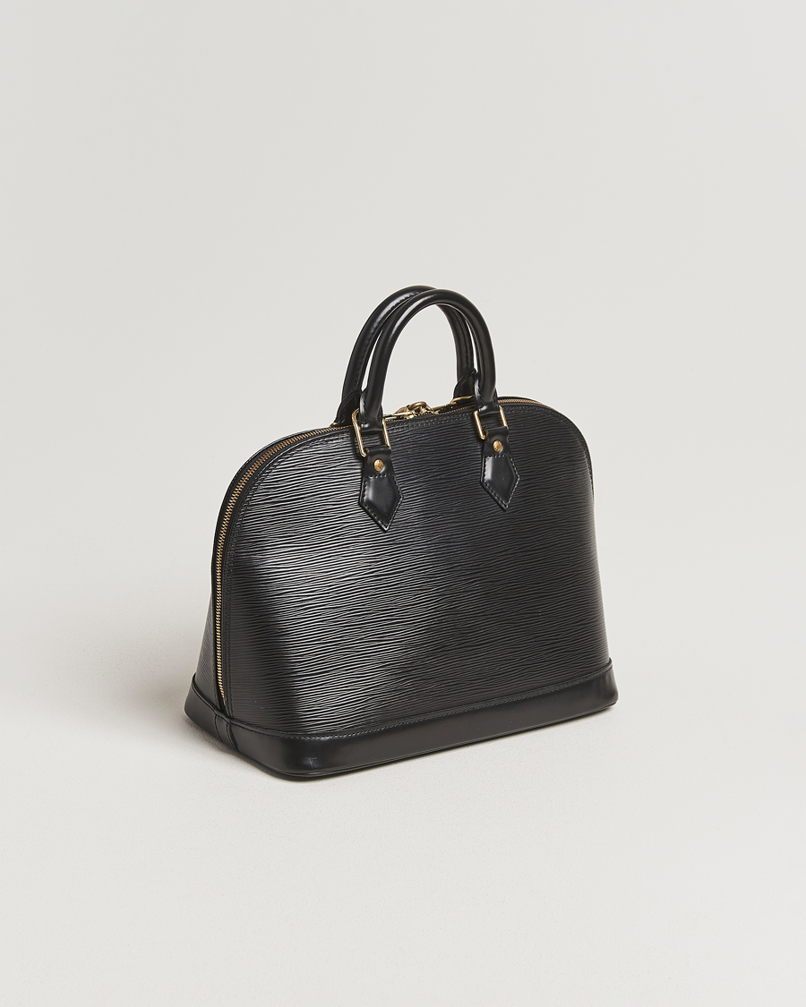 Homme | Pre-Owned & Vintage Bags | Louis Vuitton Pre-Owned | Alma PM Bag Epi Leather Black