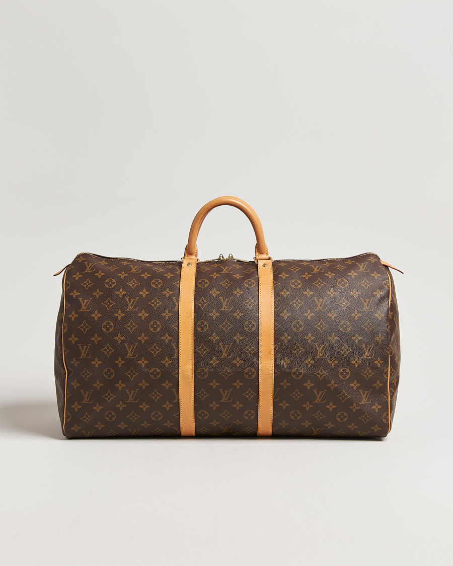 Homme | Pre-Owned & Vintage Bags | Louis Vuitton Pre-Owned | Keepall 55 Monogram