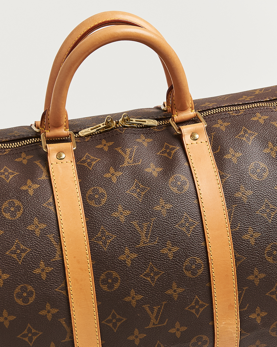 Homme | Pre-Owned & Vintage Bags | Louis Vuitton Pre-Owned | Keepall 55 Monogram
