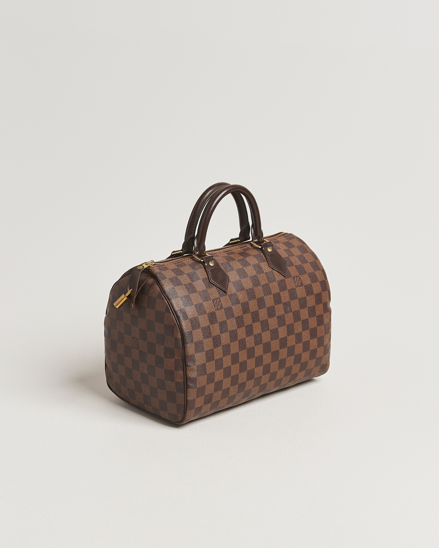 Heren | Pre-Owned & Vintage Bags | Louis Vuitton Pre-Owned | Speedy 30 Damier Ebene