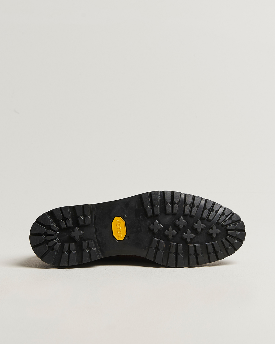 Homme | Derbies | Crockett & Jones | Sandhurst Derby Vibram Brown Scotch Grain