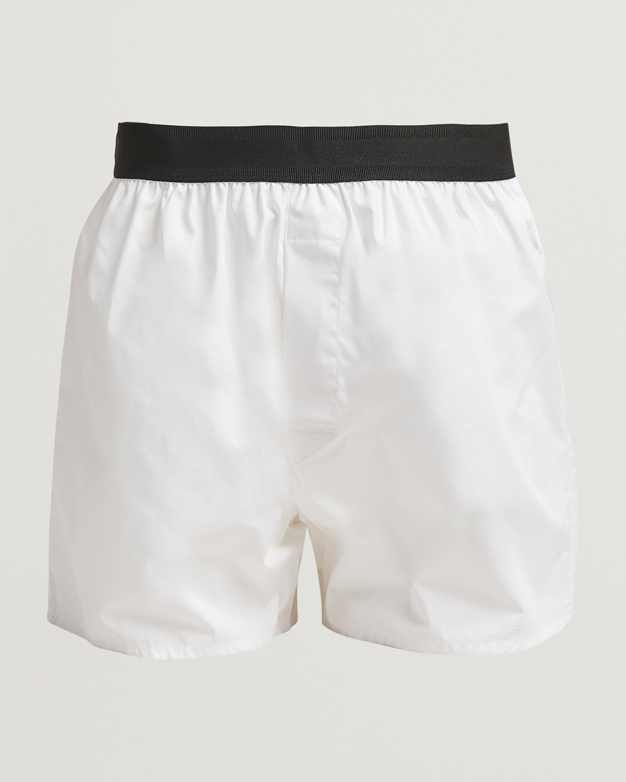 Heren | Ondergoed | CDLP | Cotton Woven Boxer Shorts White