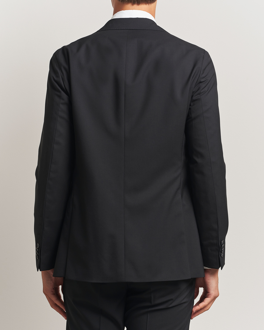 Homme | Blazers | Oscar Jacobson | Fogerty Wool Blazer Black