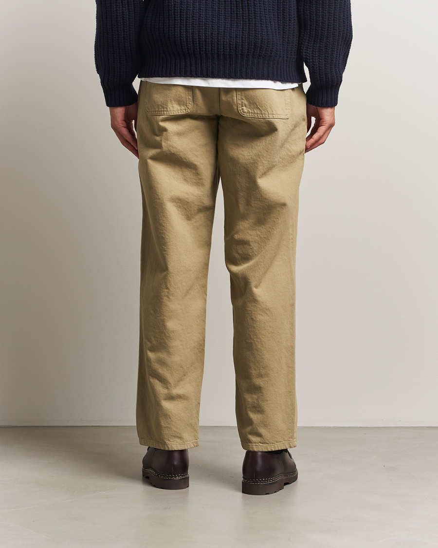 Heren | Broeken | Forét | Clay Twill Pants Khaki