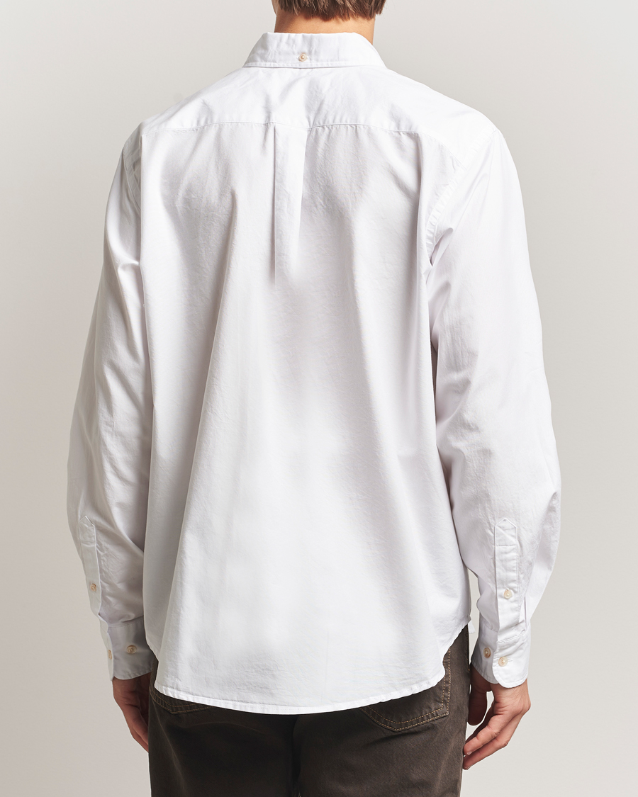 Homme | Chemises | Forét | Flag Regular Fit Oxford Shirt White