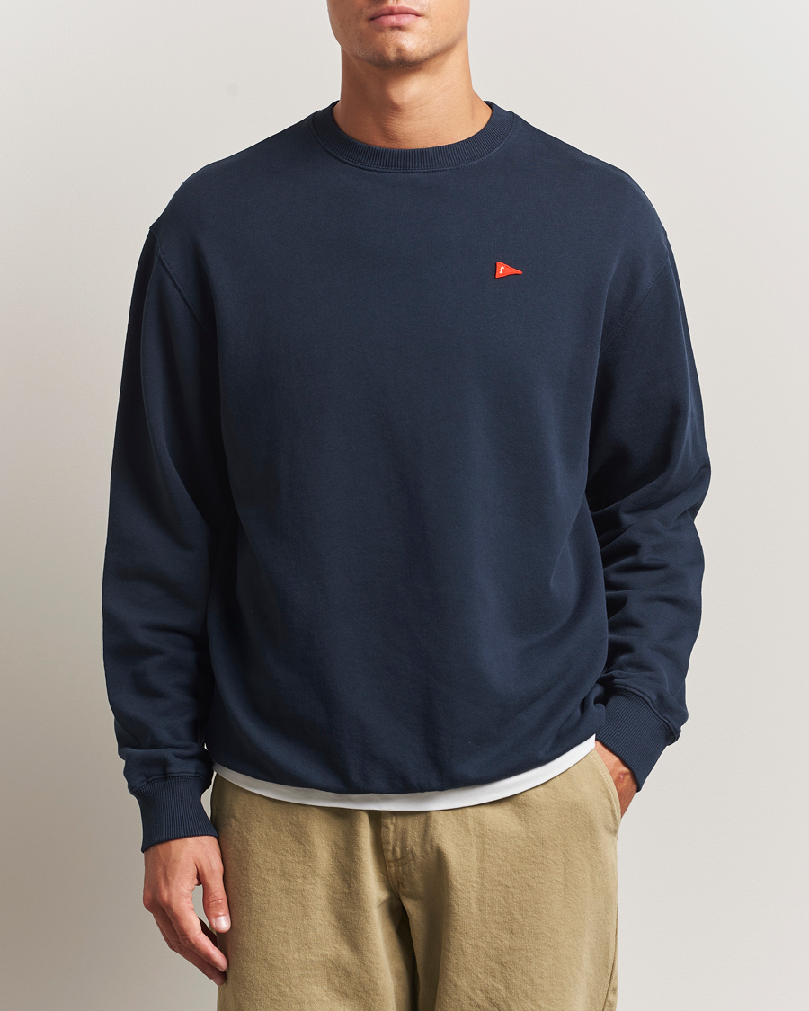 Homme | Pulls Et Tricots | Forét | Flag Sweatshirt Navy