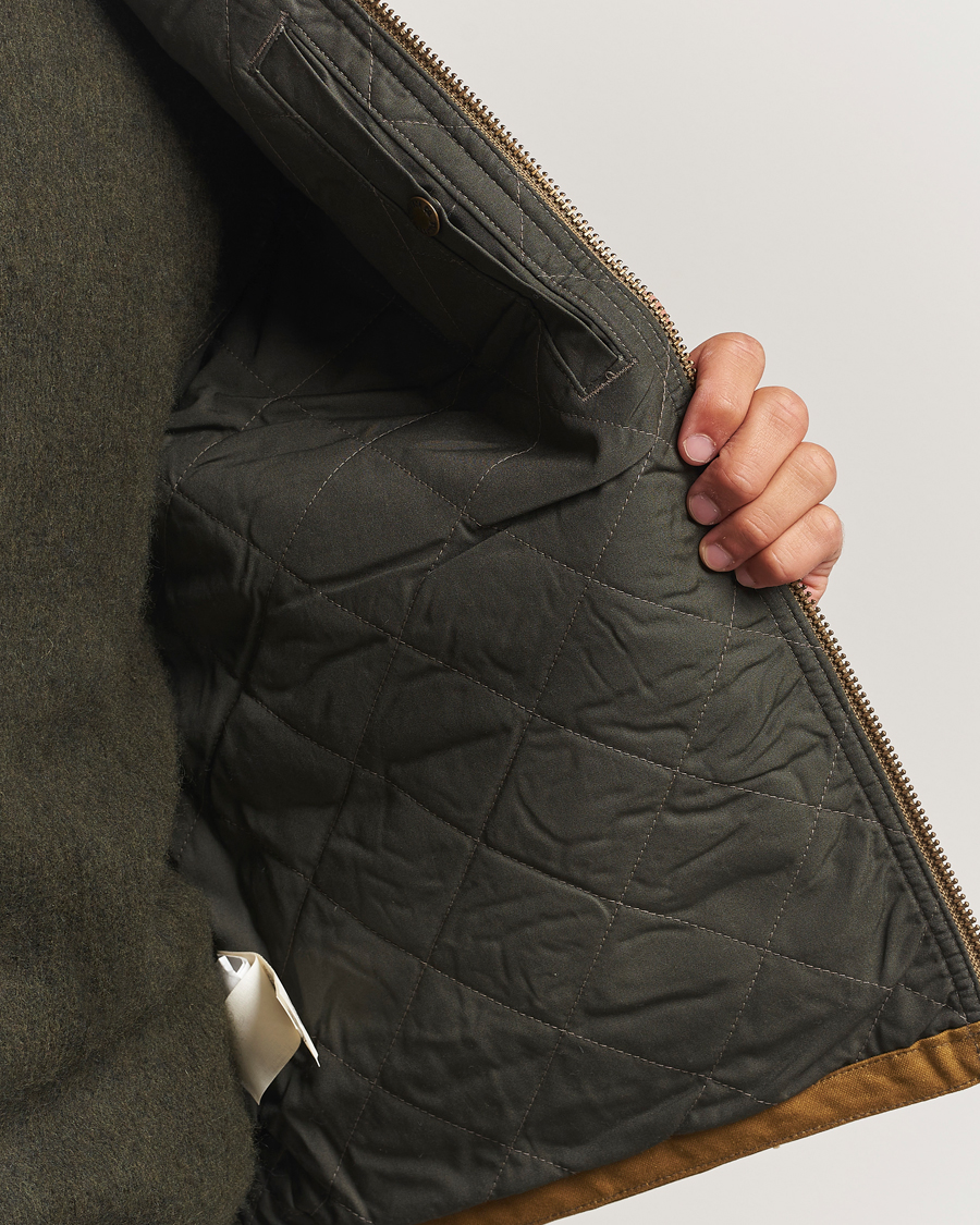 Homme | Manteaux Et Vestes | Filson | Tin Cloth Insulated Work Vest Dark Tan