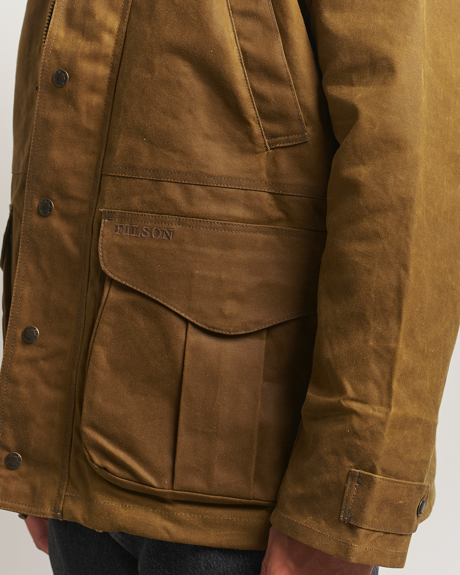 Heren | Jassen | Filson | Tin Cloth Field Jacket Dark Tan