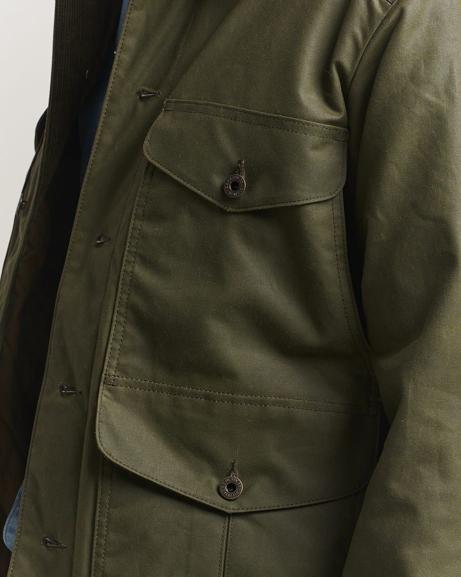 Homme | Manteaux Et Vestes | Filson | Journeyman Waxed Jacket Otter Green