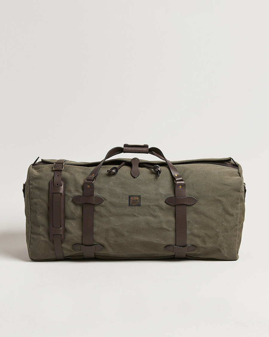 Homme | Sacs | Filson | Rugged Twill Duffle Large Otter Green