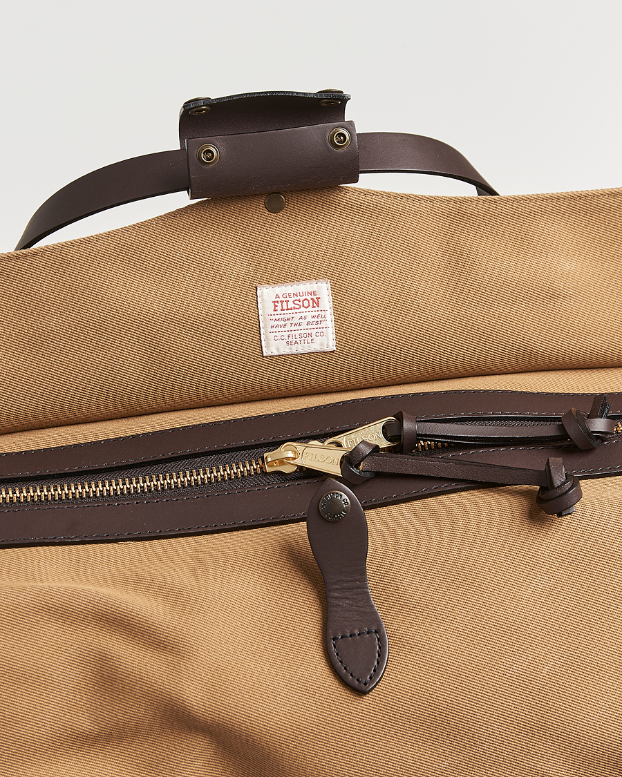 Homme | Sacs | Filson | Rugged Twill Duffle Large Tan