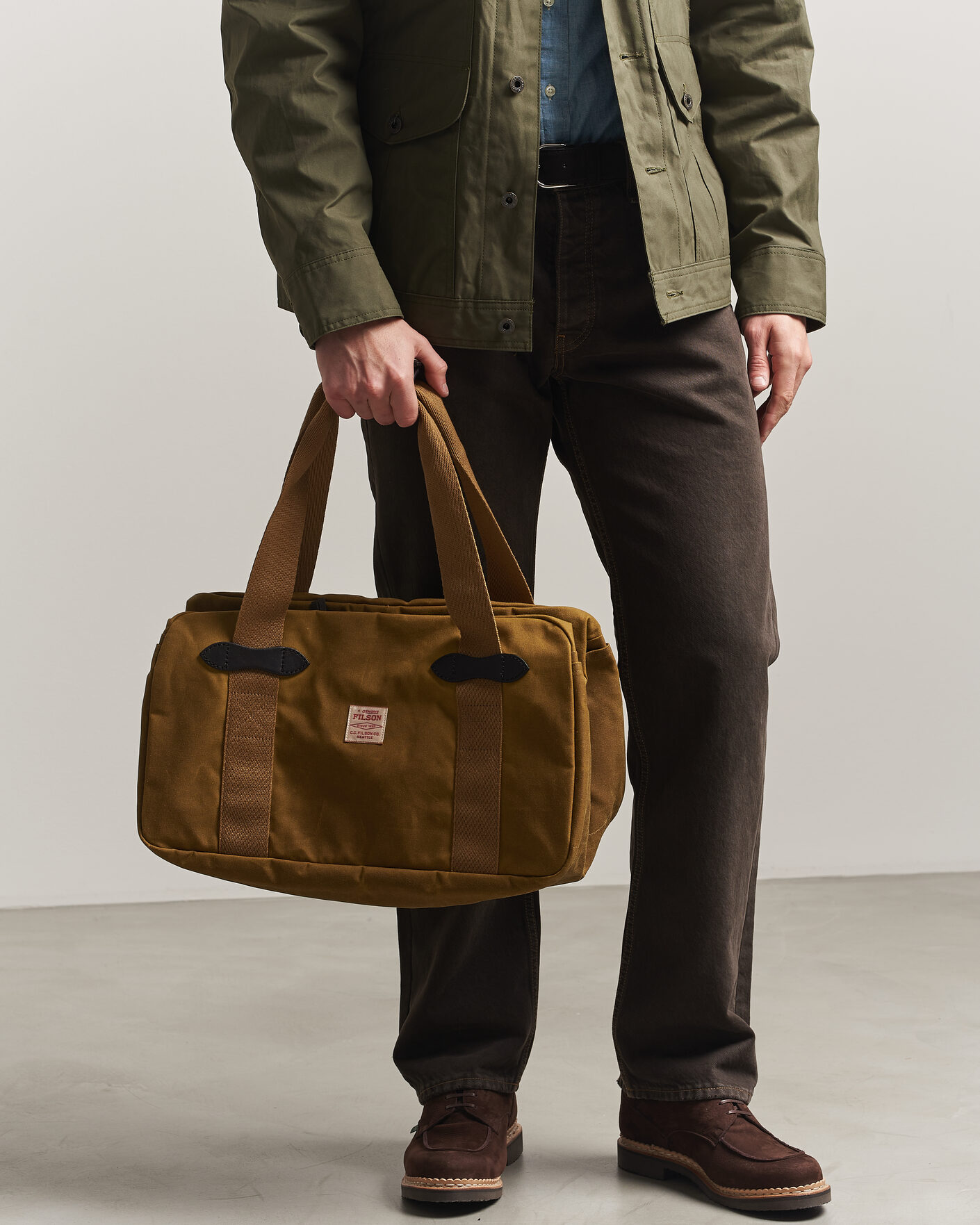 Homme | Sacs | Filson | Tin Cloth Small Duffle Tan