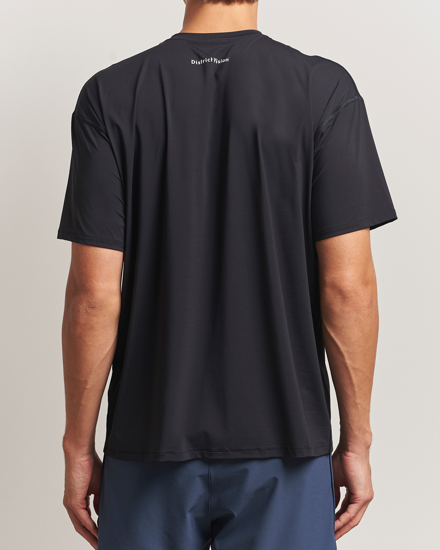 Heren | T-shirts | District Vision | Lightweight Short Sleeve T-Shirt Black