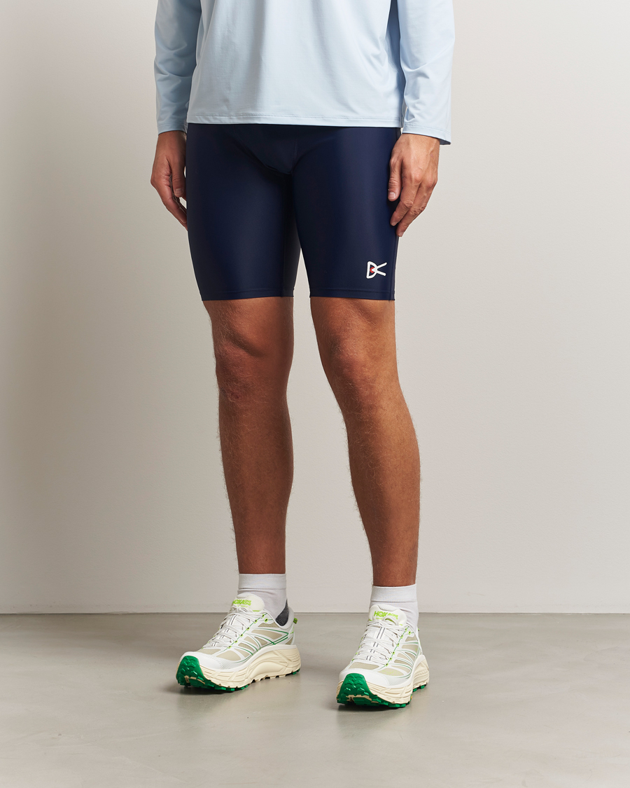 Homme | Shorts | District Vision | 9 Inch Half Tights Indigo