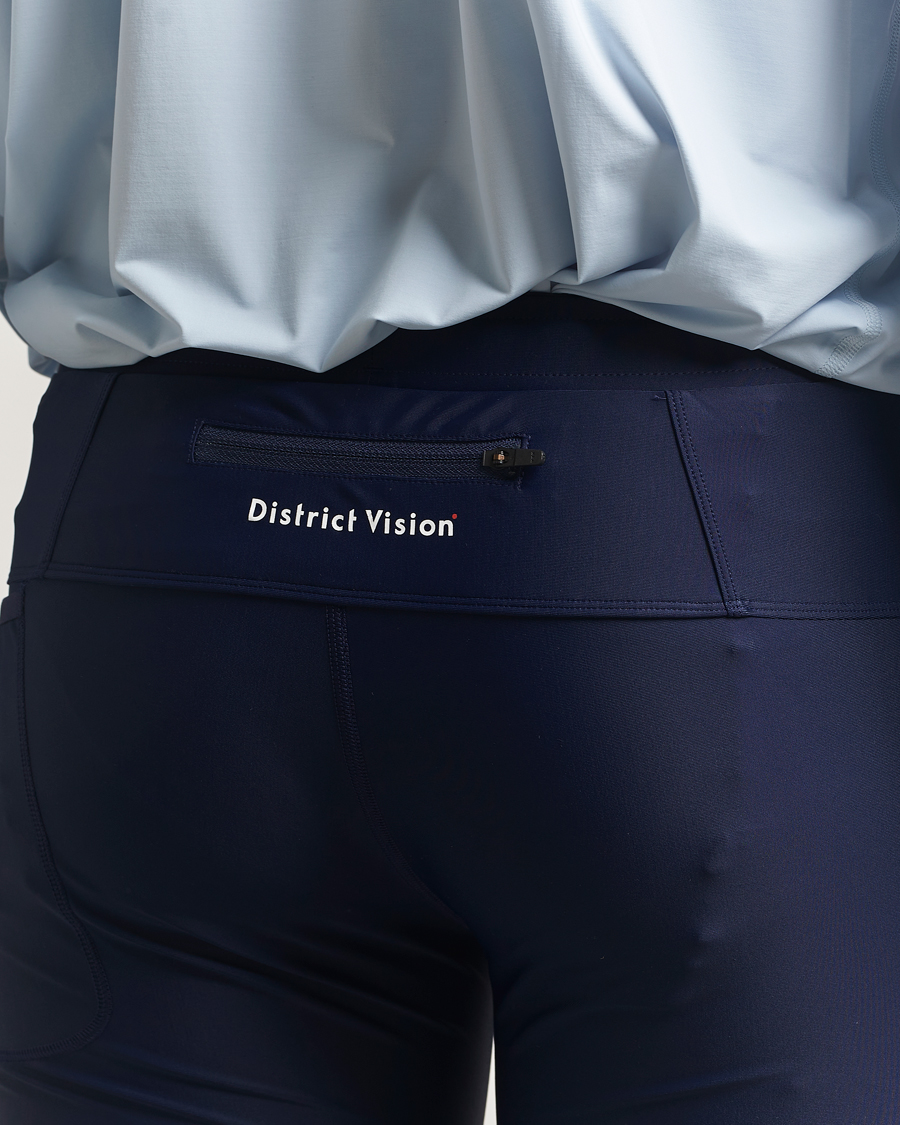 Homme | Shorts | District Vision | 9 Inch Half Tights Indigo