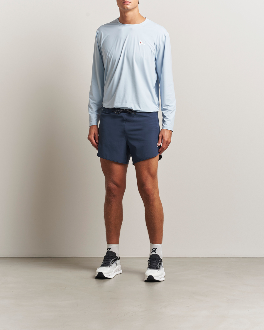 Homme | Shorts | District Vision | 5 Inch Training Shorts Pacific Blue