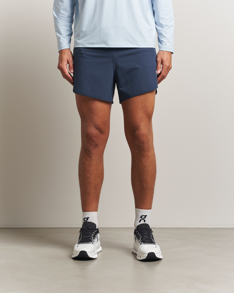 Heren | Korte broek | District Vision | 5 Inch Training Shorts Pacific Blue