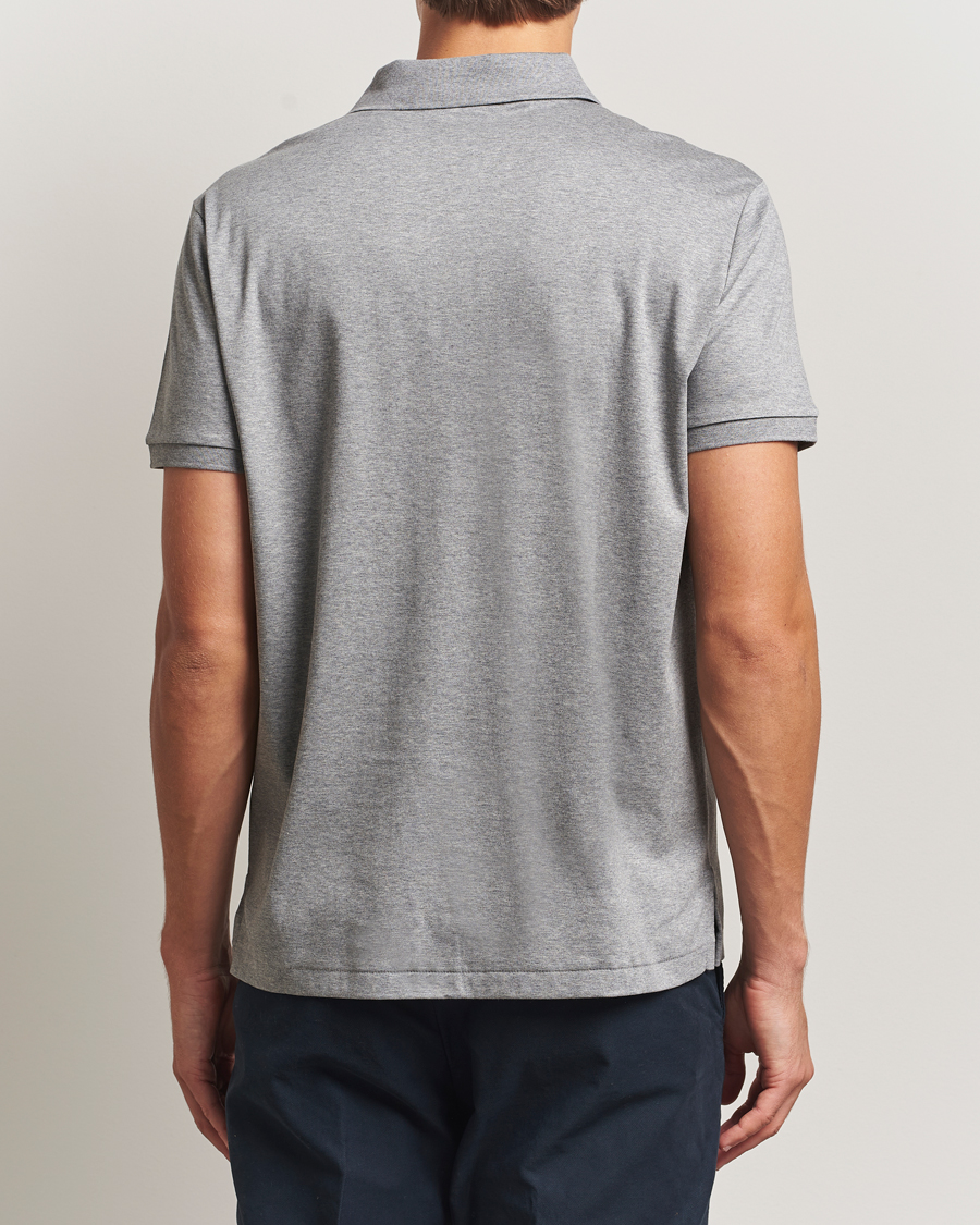 Heren | Polo's | Polo Ralph Lauren | Custom Slim Fit Cotton Polo Steel Heather