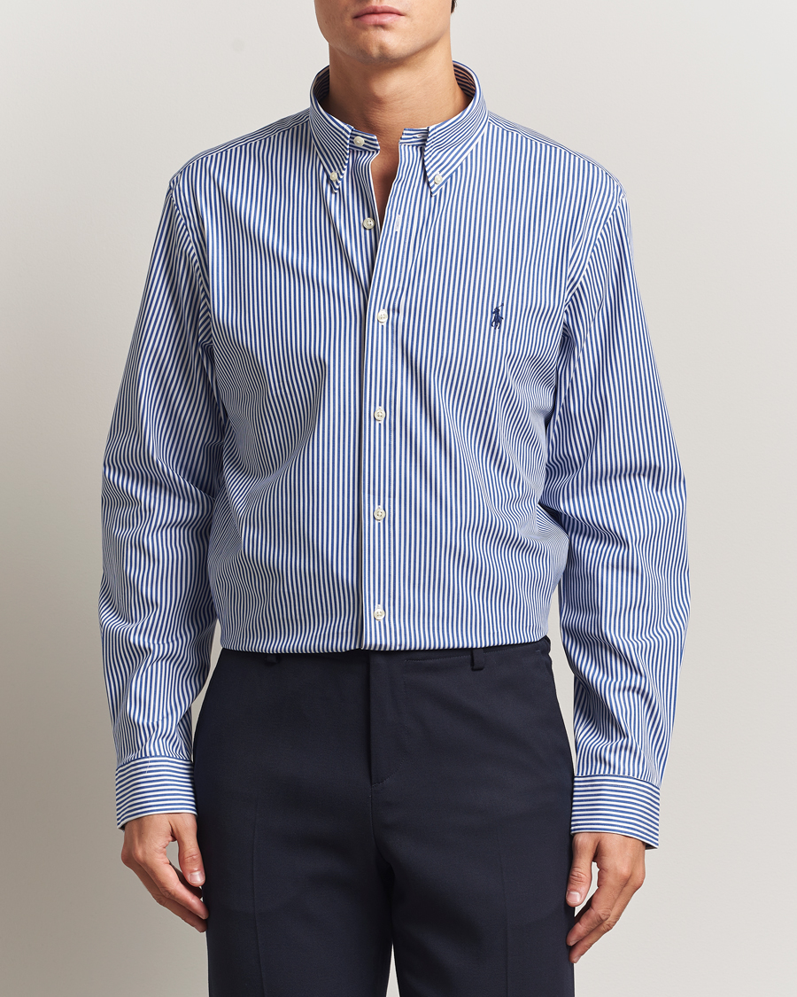 Homme | Chemises | Polo Ralph Lauren | Custom Fit Stretch Poplin Shirt Bengal Stripe