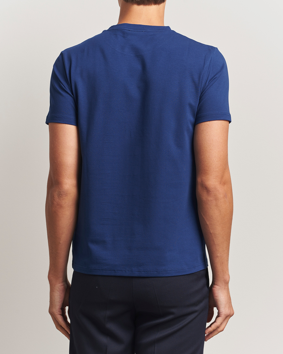 Homme | T-shirts | Filippa K | Soft Lycra T-Shirt Royal Navy