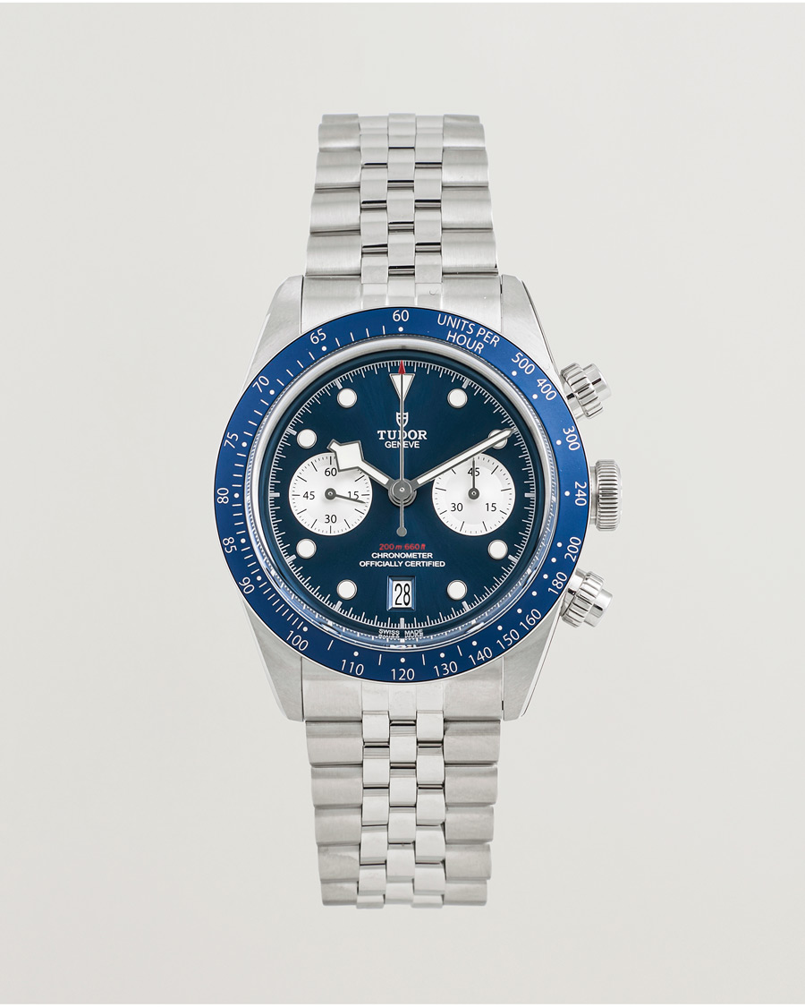 Homme | Pre-Owned & Vintage Watches | Tudor Pre-Owned | Black Bay Chrono Boutique Edition