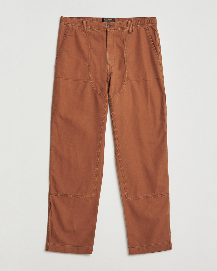 Heren | Broeken | Filson | Clarkston Double Front Pants Brown